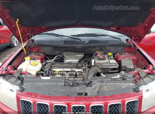 1C4NJCBA0GD567533 2016 JEEP COMPASS Red Vista trasera
