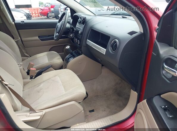 1C4NJCBA0GD567533 2016 JEEP COMPASS Red Vista interior delantera