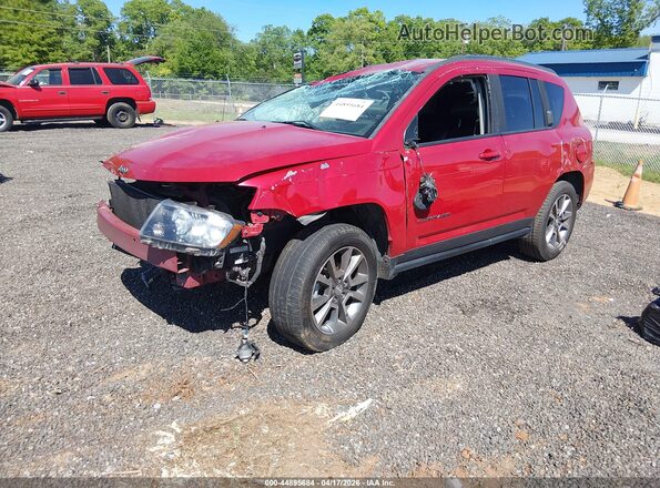 1C4NJCBA0GD678311 2016 JEEP COMPASS Red Przód lewy
