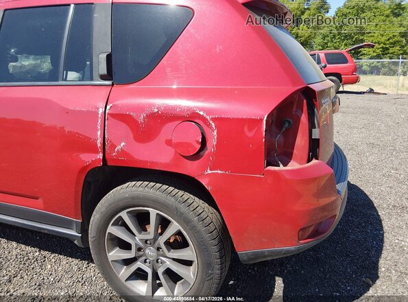 1C4NJCBA0GD678311 2016 JEEP COMPASS Red Widok z przodu