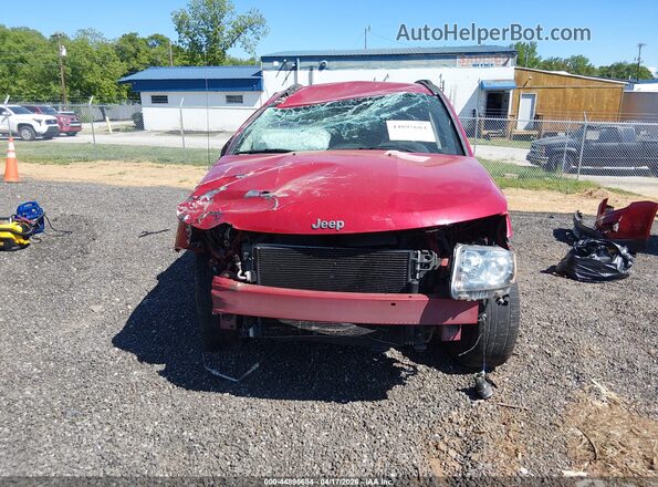1C4NJCBA0GD678311 2016 JEEP COMPASS Red Widok zestawu wskaźników