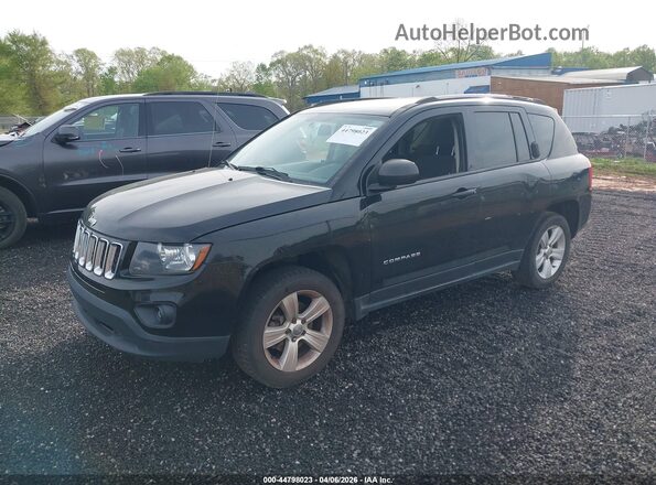 1C4NJCBA0HD147952 2017 JEEP COMPASS Black Przód lewy