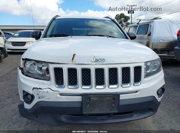 1C4NJCBA4GD665187 2016 JEEP COMPASS Белый Вид щитка приборов