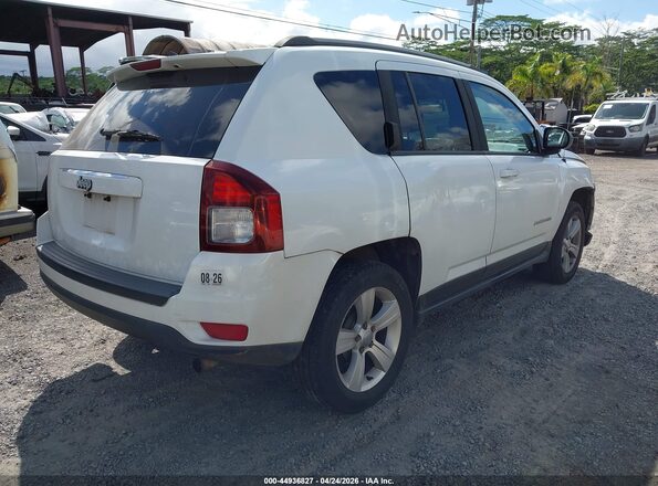 1C4NJCBA4GD665187 2016 JEEP COMPASS Белый Задняя правая четверть