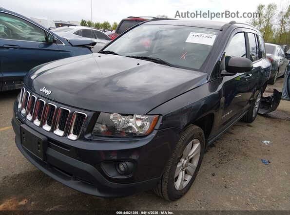 1C4NJCBA6GD512679 2016 JEEP COMPASS Синий Передняя левая четверть