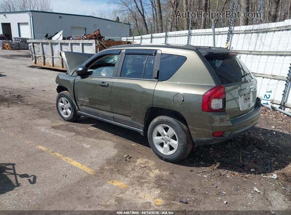 1C4NJCBB3GD543316 2016 JEEP COMPASS Зеленый Задняя левая четверть