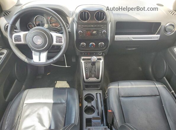 1C4NJCEA3GD676385 2016 JEEP COMPASS Charcoal წინა პანელის ხედი