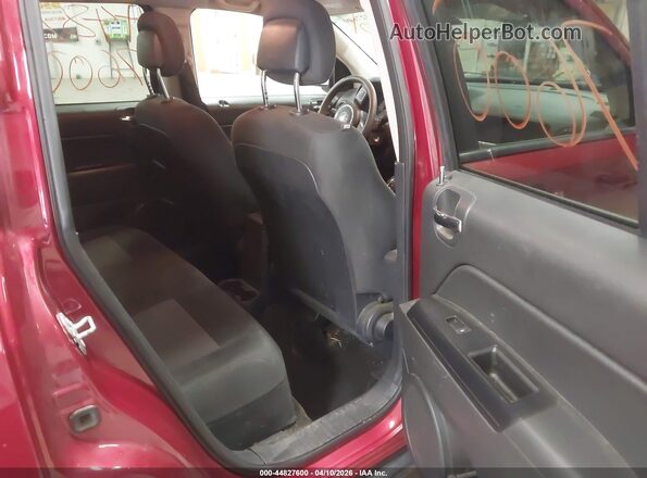 1C4NJDBB9GD509676 2016 JEEP COMPASS Red VIN կոդի պիտակի տեսք