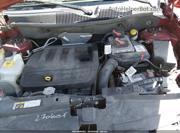 1C4NJDBBXGD686771 2016 JEEP COMPASS Красный Вид сзади