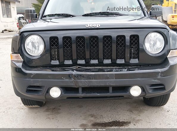 1C4NJPBA2GD514386 2016 JEEP PATRIOT Black Widok z przodu