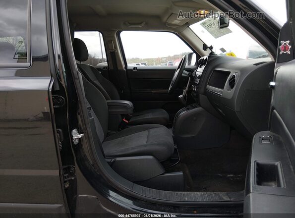 1C4NJPBA2GD514386 2016 JEEP PATRIOT Black Widok wnętrza z przodu