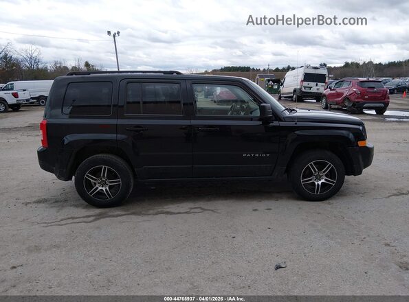 1C4NJPBA2GD514386 2016 JEEP PATRIOT Black Widok wnętrza z tyłu