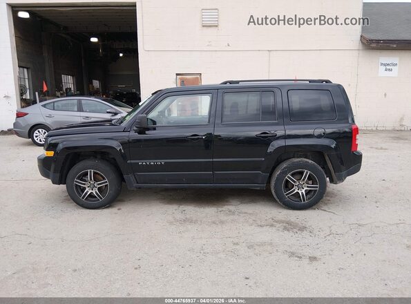 1C4NJPBA2GD514386 2016 JEEP PATRIOT Black Widok wnętrza 360 stopni