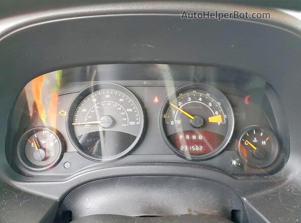 1C4NJPBA3GD636738 2016 JEEP PATRIOT Maroon Вид щитка приладів