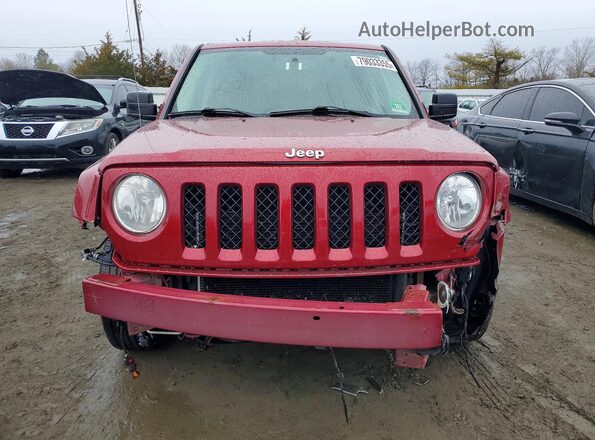 1C4NJPBA3GD636738 2016 JEEP PATRIOT Maroon Вид спереду
