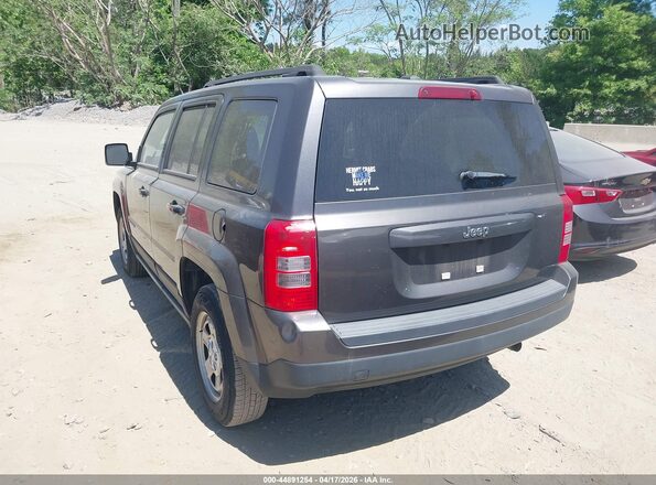1C4NJPBA3GD669674 2016 JEEP PATRIOT Gray უკანა მარცხენა