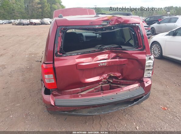 1C4NJPBA4GD643214 2016 JEEP PATRIOT Maroon Вид спереду