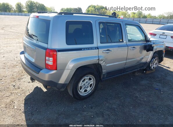 1C4NJPBA5GD633775 2016 JEEP PATRIOT Silver უკანა მარჯვენა