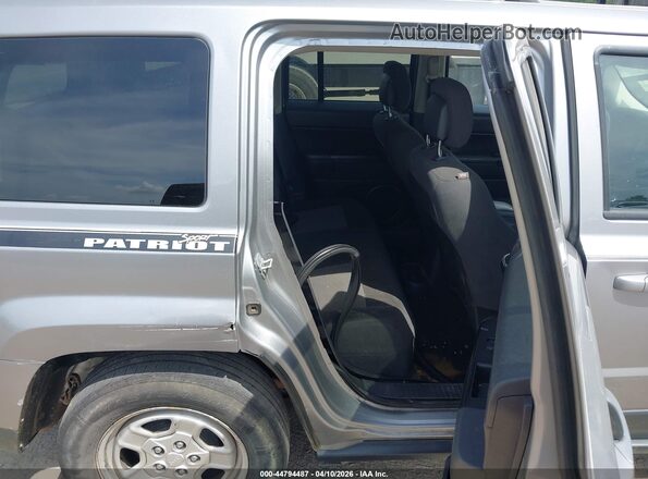 1C4NJPBA5GD633775 2016 JEEP PATRIOT Silver VIN კოდის სტიკერის ხედი