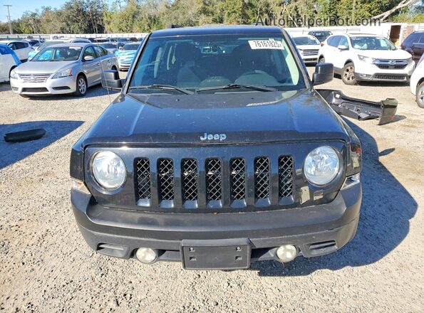 1C4NJPBA9GD811624 2016 JEEP PATRIOT Black Widok z przodu