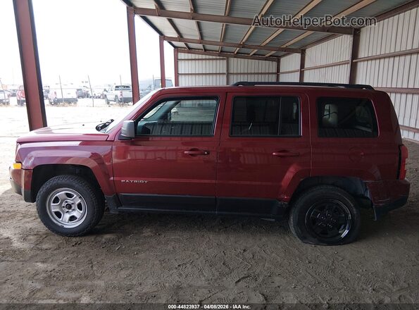 1C4NJRBB0GD685920 2016 JEEP PATRIOT Maroon 360 interior view