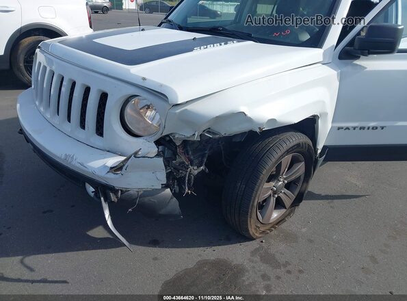 1C4NJRBB1HD208317 2017 JEEP PATRIOT White Vista frontal