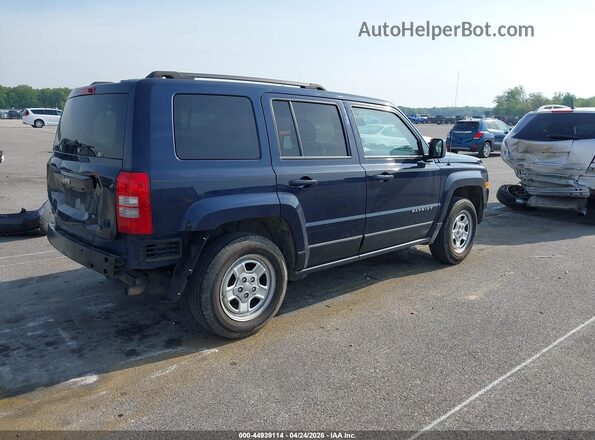 1C4NJRBB4GD594679 2016 JEEP PATRIOT Blue Rear right