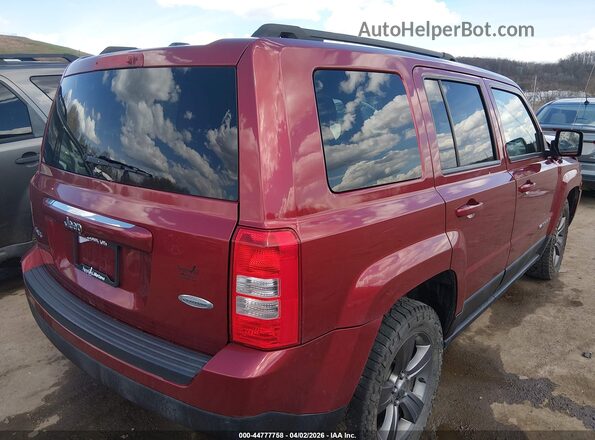 1C4NJRFB5GD627828 2016 JEEP PATRIOT Maroon Задня права чверть