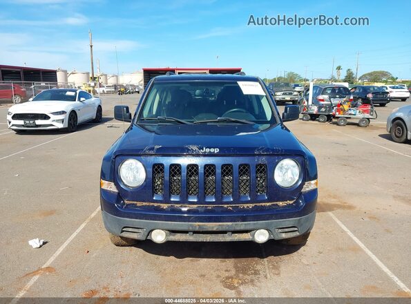 1C4NJRFB9GD637360 2016 JEEP PATRIOT Blue Սարքավորումների վահանակի տեսք