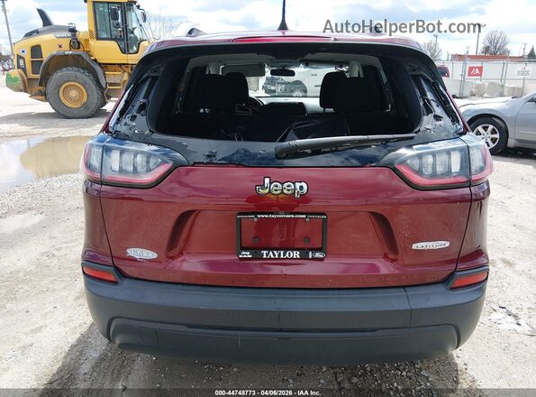 1C4PJLCB0KD326340 2019 JEEP CHEROKEE Red 