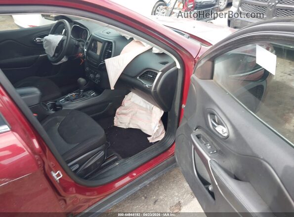 1C4PJLCB1KD143464 2019 JEEP CHEROKEE Red Սալոնի դիմացի տեսք