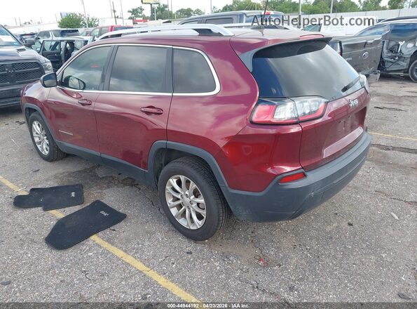 1C4PJLCB1KD143464 2019 JEEP CHEROKEE Red Հետևի ձախ