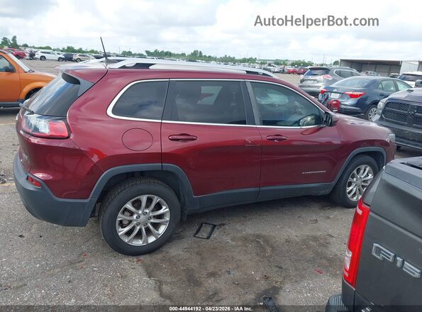 1C4PJLCB1KD143464 2019 JEEP CHEROKEE Red Սալոնի հետևի տեսք