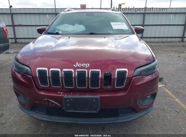 1C4PJLCB1KD143464 2019 JEEP CHEROKEE Red Սարքավորումների վահանակի տեսք