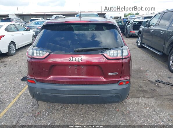 1C4PJLCB1KD143464 2019 JEEP CHEROKEE Red 