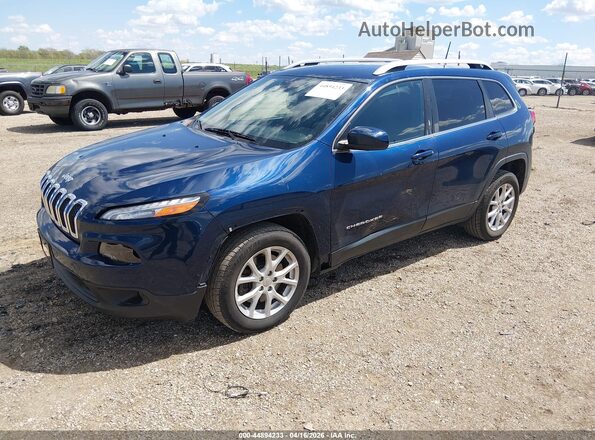 1C4PJLCB2JD595812 2018 JEEP CHEROKEE Blue 