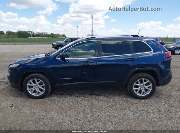 1C4PJLCB2JD595812 2018 JEEP CHEROKEE Blue 