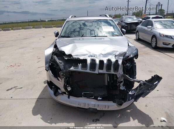 1C4PJLDB2HW623153 2017 JEEP CHEROKEE Silver Widok zestawu wskaźników