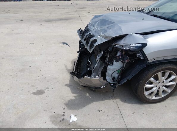 1C4PJLDB2HW623153 2017 JEEP CHEROKEE Silver Widok z przodu