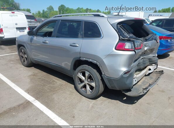 1C4PJLDB5KD302310 2019 JEEP CHEROKEE Silver Rear left