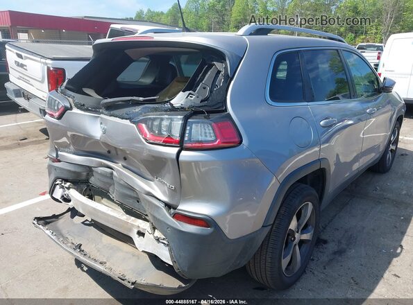 1C4PJLDB5KD302310 2019 JEEP CHEROKEE Silver Front view