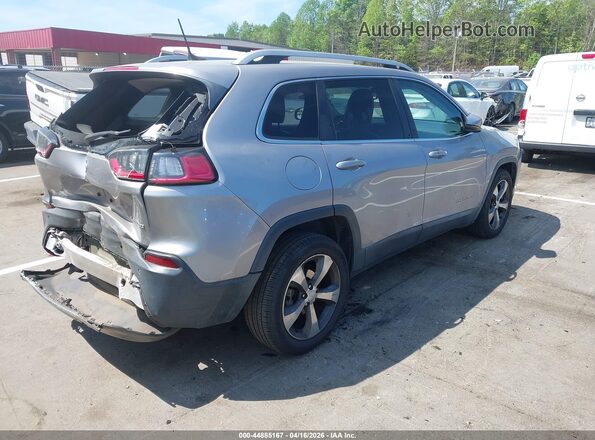 1C4PJLDB5KD302310 2019 JEEP CHEROKEE Silver Rear right
