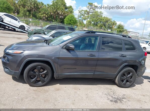 1C4PJLDB7JD580642 2018 JEEP CHEROKEE Gray Սալոնի 360 աստիճան տեսք