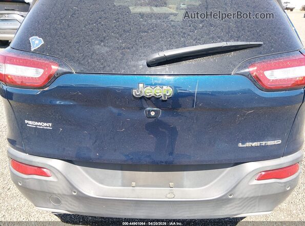 1C4PJLDB9JD621207 2018 JEEP CHEROKEE Dark Blue 