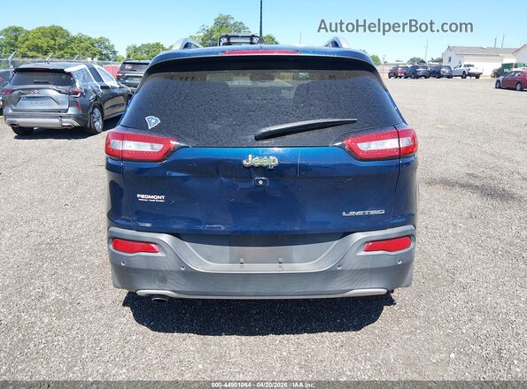 1C4PJLDB9JD621207 2018 JEEP CHEROKEE Dark Blue 
