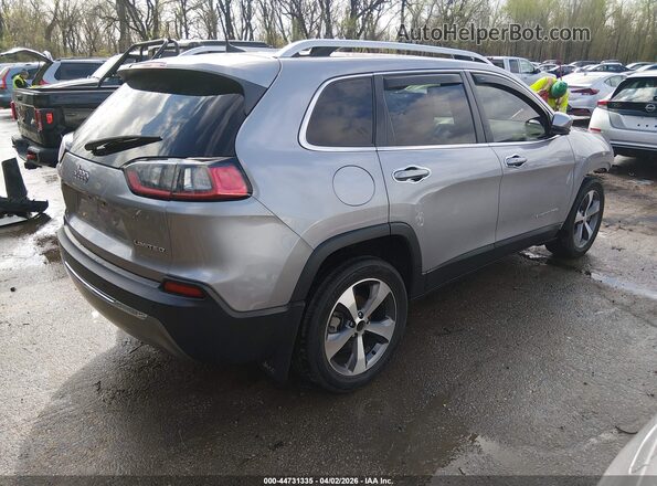 1C4PJLDBXLD605813 2020 JEEP CHEROKEE Silver Trasero derecho
