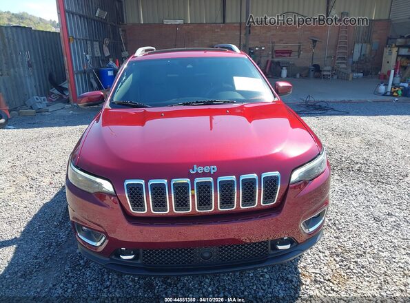 1C4PJLDN0MD137330 2021 JEEP CHEROKEE Red Widok zestawu wskaźników