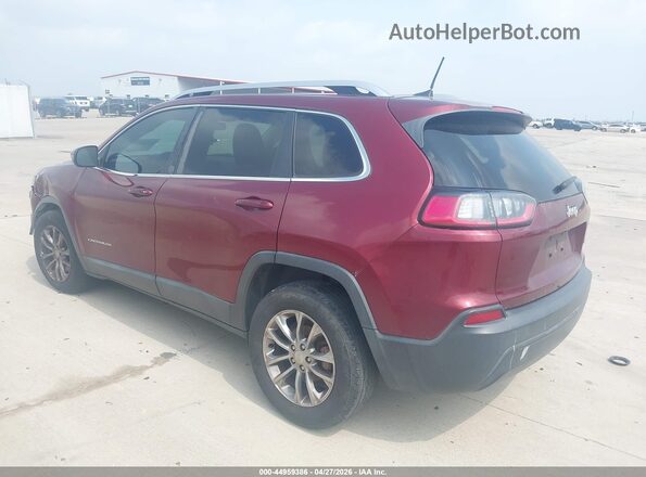 1C4PJLLB1KD143366 2019 JEEP CHEROKEE Red Rear left