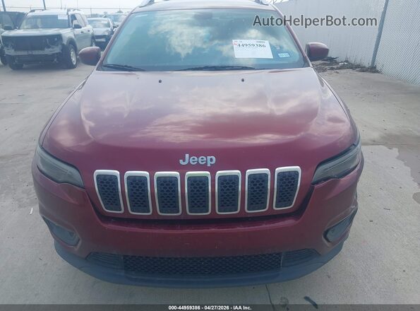 1C4PJLLB1KD143366 2019 JEEP CHEROKEE Red Instrument cluster view