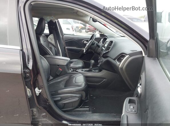 1C4PJLLB1MD150952 2021 JEEP CHEROKEE Black Front interior view